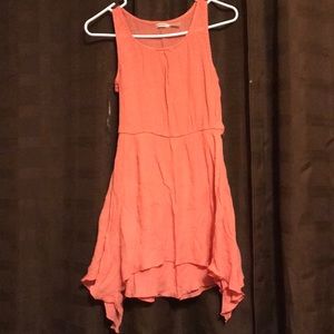 Peachy coral dress